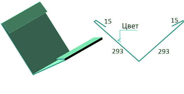 Ендова покрівлі-основні моменти при монтажі - фото №1