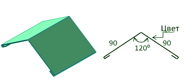 Монтаж ковзана для покрівлі - фото №1