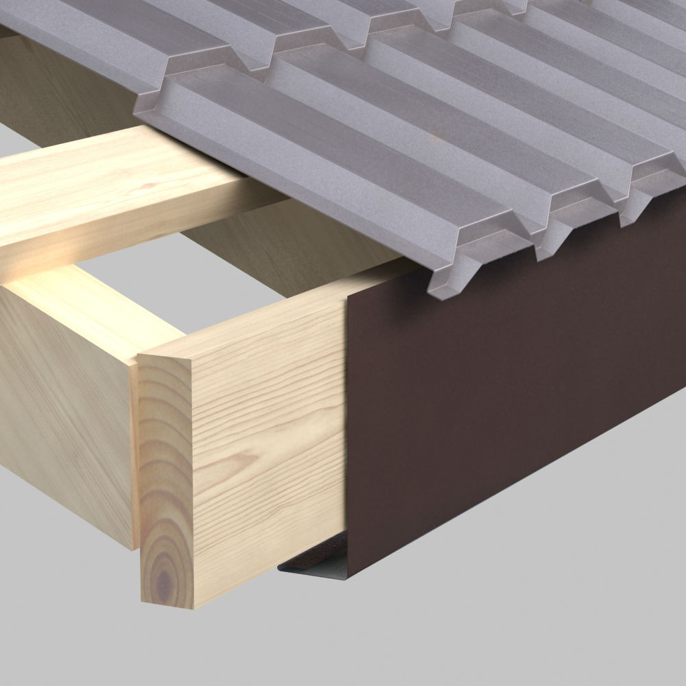 Планка карнизу для покрівлі - фото №2