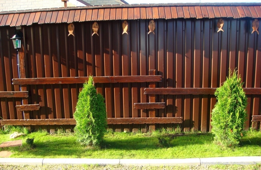 паркан із профнастилу