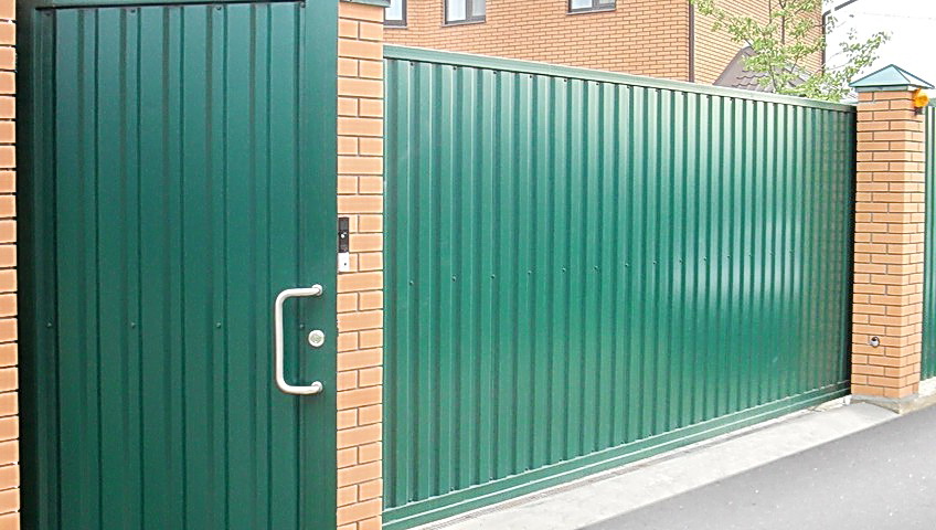 профнастил ПС10 на паркан