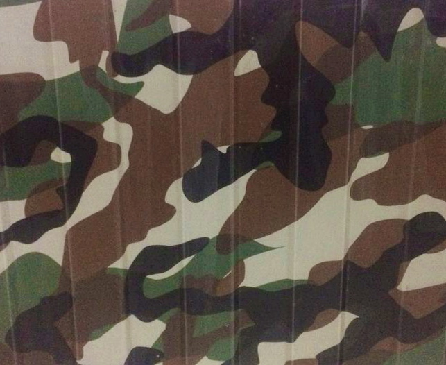 Кольоровий профнастил у комуфляжі - новинка сезону - фото №2