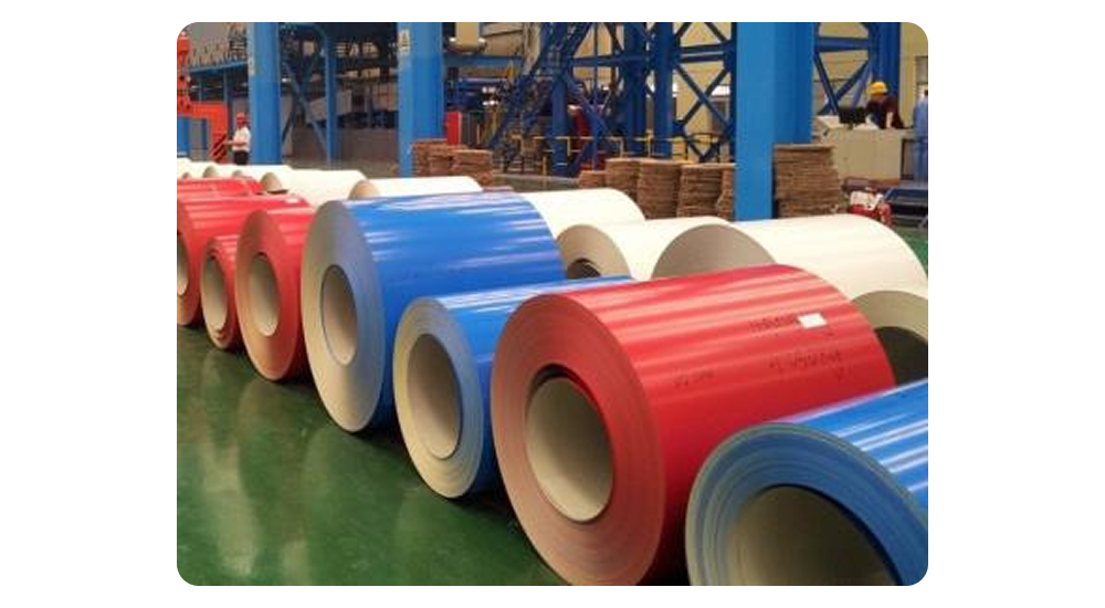 Лист с гладким полимерным покрытием